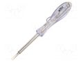 Voltage tester; insulated; slot; 3x0.5mm; Blade length: 60mm WIHA WIHA.34745