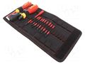 Kit: screwdrivers; case; torque,insulated; 1kVAC; PZ1/SL,PZ2/SL WIHA WIHA.40674