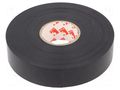 Tape: electrical insulating; W: 25mm; L: 33m; Thk: 0.25mm; black SCAPA SCAPA-2708-25/33BK