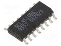 IC: digital; BCD,up/down counter; Ch: 4; IN: 1; CMOS; SMD; SO16; 600uA NTE Electronics NTE4510BT