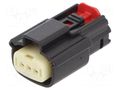 Connector: wire-wire; plug; female; MX150; PIN: 3; for cable; 3.5mm MOLEX MX-33471-0306