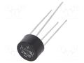 Bridge rectifier: single-phase; Urmax: 800V; If: 2A; Ifsm: 50A; WOM LUGUANG ELECTRONIC 2W08-LGE