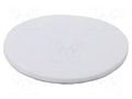 Polishing wheel; Ø: 125mm; felt; Mounting: bur WOLFCRAFT WF2208000