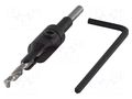 Screw starter; Ø: 3.5mm; Ø: 3.5÷9.5mm; wood,plastic,chipboard WOLFCRAFT WF2500000