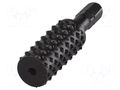Rotary burr; Ø: 13.5mm; tool steel; cylindrical,rasp; 1/4"; wood WOLFCRAFT WF2527000