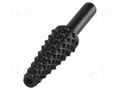 Rotary burr; Ø: 5÷12mm; tool steel; wood; Working part len: 35mm WOLFCRAFT WF2532000