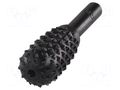 Rotary burr; Ø: 14mm; tool steel; rasp; Working part len: 30mm WOLFCRAFT WF2536000