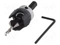 Screw starter; Ø: 3.2mm; Ø: 3.2÷12mm; wood,plastic,chipboard WOLFCRAFT WF2544000