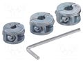Drilling depth stops; 3pcs; 6mm,8mm,10mm WOLFCRAFT WF2755000