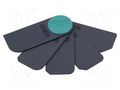 Joint smoothers; for acrylic mass,for silicones; 5pcs. WOLFCRAFT WF4332000