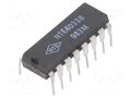 IC: digital; divider,decade counter; CMOS; THT; DIP16; 3÷18VDC NTE Electronics NTE4033B