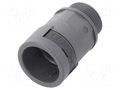 Straight terminal connector; Thread: metric,outside; PMAFIX VND PMA I-SVND-M257GT