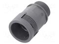 Straight terminal connector; Thread: metric,outside; PMAFIX VND PMA I-SVND-M207GT