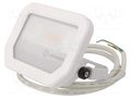 Lamp: LED flood light; 230VAC; 10W; white cold; 4000K; CRImin: 80 ams OSRAM 4058075420908