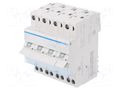 Module: toggle switch; Poles: 4; 230VAC; 40A; IP20; Stabl.pos: 3 HAGER SFT440