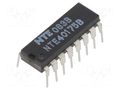 IC: digital; D flip-flop; Ch: 4; IN: 1; CMOS; THT; DIP16; 120uA; OUT: 2 NTE Electronics NTE40175B