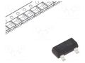 Diode: Zener; 0.3W; 15V; SMD; 7 inch reel; SOT23; single diode VISHAY BZX84C15-E3-08