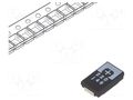 Capacitor: tantalum-polymer; low ESR; 220uF; 6.3VDC; 2400mA; SMD PANASONIC 6TPE220M