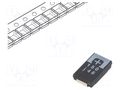 Capacitor: tantalum-polymer; low ESR; 150uF; 6.3VDC; 2800mA; SMD PANASONIC 6TPE150MI