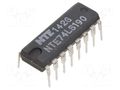 IC: digital; BCD,up/down counter,inverting,synchronous; TTL; THT NTE Electronics NTE74LS190