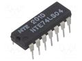IC: digital; NOT; Ch: 6; TTL; THT; DIP14 NTE Electronics NTE74LS04