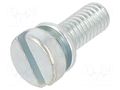 Screw; with washer; M3x16; 0.5; Head: cheese head; slotted; 0.8mm BOSSARD B3X16/BN375