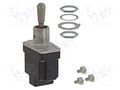 Switch: toggle; Pos: 2; SPDT; ON-(ON); 6A/230VAC; 15A/28VDC; TL; IP67 HONEYWELL 1TL1-8