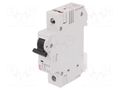 Circuit breaker; 230/400VAC; Inom: 6A; Poles: 1; Charact: C; 10kA ETI POLAM 002131712