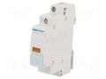 LED indicator; 230VAC; for DIN rail mounting; Colour: orange HAGER SVN123