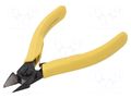Pliers; side,cutting; ESD; blackened tool; 125mm; with side face LINDSTRÖM SA.8163
