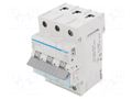 Circuit breaker; 230/400VAC; Inom: 40A; Poles: 3; Charact: C; 6kA HAGER MCN340E