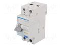 RCBO breaker; Inom: 10A; Ires: 30mA; Max surge current: 250A; IP20 HAGER ADA510D