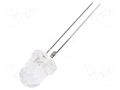 LED; red; 7.8mm; 14400÷18000mcd; 30°; Front: convex; 2.3÷2.6VDC OPTOSUPPLY OSR7CA8131P