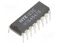 IC: digital; BCD to 7-segment,decoder,multiplexer,driver; Ch: 1 NTE Electronics NTE4547B