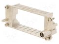 Frame for modules; male; size E16; C146,heavy|mate F; Modules: 4 AMPHENOL C146-10P01600015