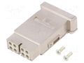 Connector: HDC; contact insert; female; PIN: 8; MegaBit AMPHENOL C146-10B00890515