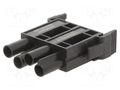 Connector: HDC; module; female; 630V; PIN: 4; w/o contacts AMPHENOL C146-B04002E8