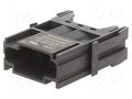 Connector: HDC; module; male; 500V; PIN: 6; w/o contacts; 2.5mm AMPHENOL C146-10A00660015
