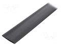 Heat shrink sleeve; glueless; 2: 1; 38.1mm; L: 1m; black TASKER GTM3819BK
