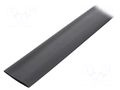 Heat shrink sleeve; glueless; 2: 1; 38.1mm; L: 1m; black TASKER GTM3819BK