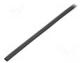 Heat shrink sleeve; glueless; 2: 1; 3.2mm; black; polyolefine; reel TASKER GTB3216BK