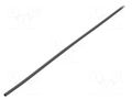Heat shrink sleeve; glueless; 2: 1; 1.2mm; black; polyolefine; reel TASKER GTB1206BK