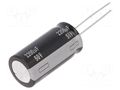 Capacitor: electrolytic; THT; 2200uF; 50VDC; Ø16x31.5mm; ±20%; NHG PANASONIC ECA1HHG222
