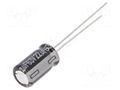 Capacitor: electrolytic; THT; 22uF; 63VDC; Ø6.3x11.2mm; ±20%; 5000h PANASONIC EEUEB1J220S