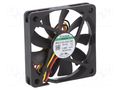 Fan: DC; axial; 12VDC; 60x60x10mm; 24.12m3/h; 25dBA; Vapo; 3500rpm SUNON MF60101V2-G99-A