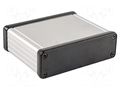 Enclosure: with panel; 1455; X: 80mm; Y: 103mm; Z: 31mm; aluminium HAMMOND HM-1455L802