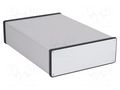 Enclosure: with panel; 1455; X: 191mm; Y: 280mm; Z: 66mm; aluminium HAMMOND HM-1455U2801