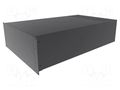 Enclosure: rack mounting; Standard: 19"; 4U; Z: 178mm; X: 422mm; rack HAMMOND HM-RM4U1928VBK