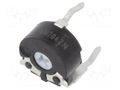 Potentiometer: mounting; single turn,horizontal; 4.7MΩ; 100mW PIHER PT6KV-475A30