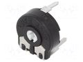 Potentiometer: mounting; single turn,horizontal; 500Ω; 150mW PIHER PT10LV10-501A-PM